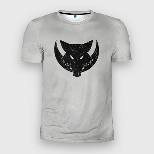 Мужская спорт-футболка Лунные волки цвет легиона / 3D-принт – фото 1