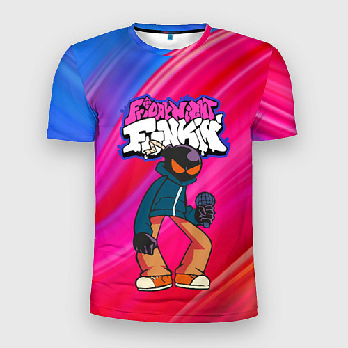 Мужская спорт-футболка Friday Night Funkin Fnf Bomb / 3D-принт – фото 1