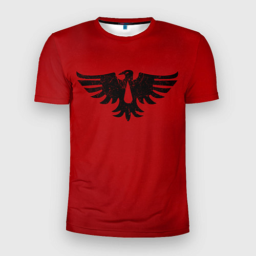 Мужская спорт-футболка Кровавые Вороны цвет ордена / 3D-принт – фото 1