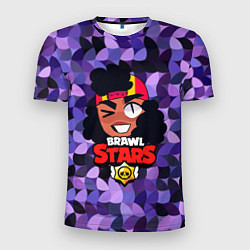 Мужская спорт-футболка Голова Мег Brawl Stars