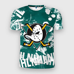 Мужская спорт-футболка Анахайм Дакс Anaheim Ducks