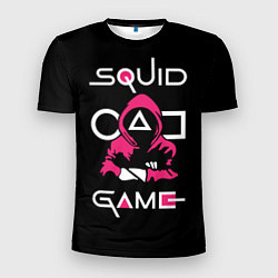 Мужская спорт-футболка Squid game: guard-killer