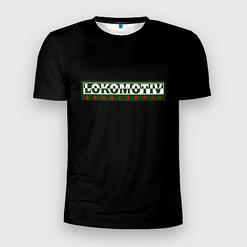 Мужская спорт-футболка LOKOMOTIV GEOGRAPHIC / 3D-принт – фото 1