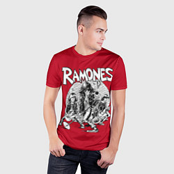 Футболка спортивная мужская BW Ramones, цвет: 3D-принт — фото 2