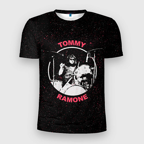 Мужская спорт-футболка Tommy Ramone / 3D-принт – фото 1