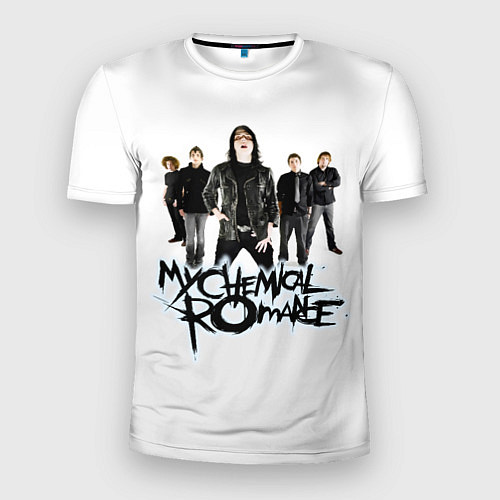 Мужская спорт-футболка Участники группы My Chemical Romance / 3D-принт – фото 1