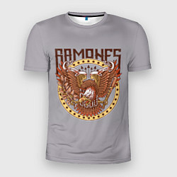 Футболка спортивная мужская Ramones Eagle, цвет: 3D-принт