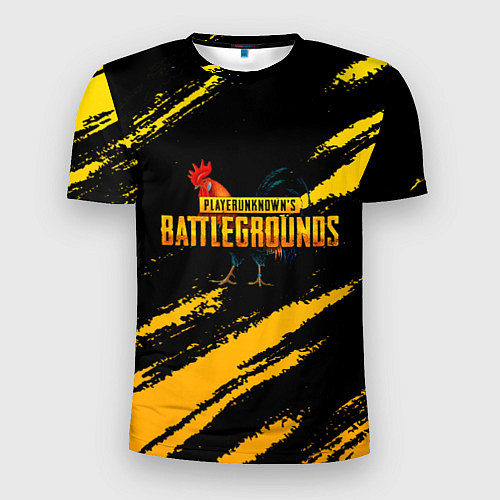 Мужская спорт-футболка Playerunknowns Battlegrounds: Петух / 3D-принт – фото 1