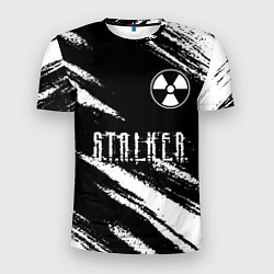 Футболка спортивная мужская S T A L K E R 2: Тени Чернобыля, цвет: 3D-принт