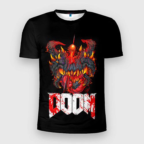 Мужская спорт-футболка Какодемон Cacodemon Doom / 3D-принт – фото 1