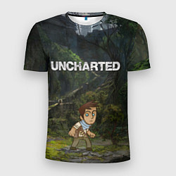 Мужская спорт-футболка Uncharted На картах не значится