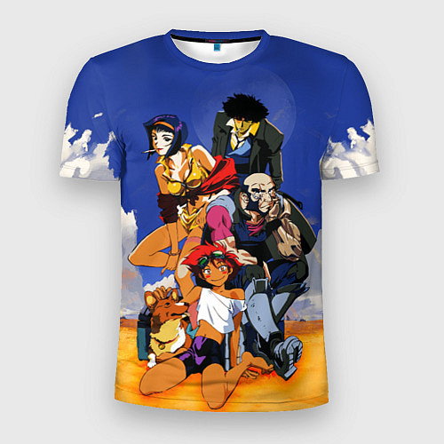 Мужская спорт-футболка Cоwboy ALL / 3D-принт – фото 1