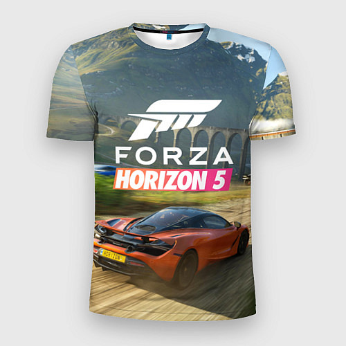 Мужская спорт-футболка Forza Horizon 5, игра / 3D-принт – фото 1