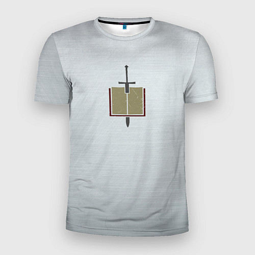 Мужская спорт-футболка Серые Рыцари цвет ордена / 3D-принт – фото 1