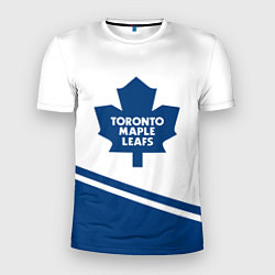 Футболка спортивная мужская Toronto Maple Leafs Торонто Мейпл Лифс, цвет: 3D-принт