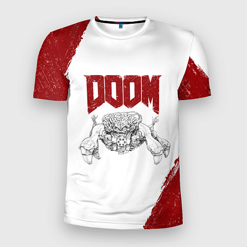 Мужская спорт-футболка Владычица пауков Doom / 3D-принт – фото 1
