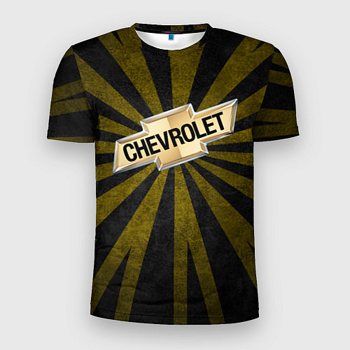 Мужская спорт-футболка Chevrolet Big Logo / 3D-принт – фото 1