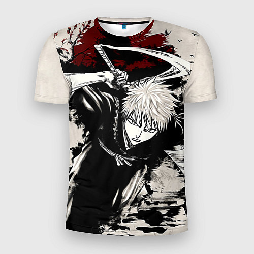 Мужская спорт-футболка Ичиго Куросаки Bleach / 3D-принт – фото 1