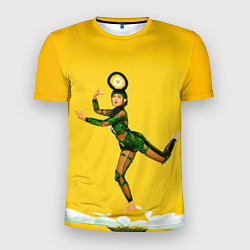 Футболка спортивная мужская Ашиникко на ромашке, цвет: 3D-принт