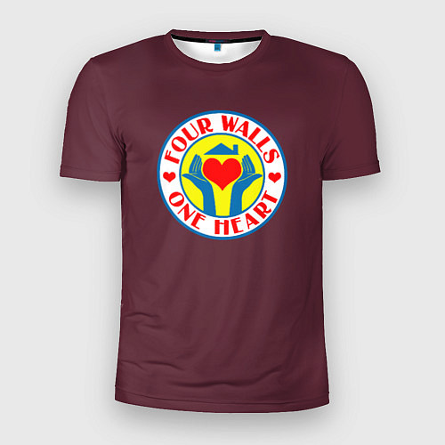 Мужская спорт-футболка Лого фирмы троицы / 3D-принт – фото 1