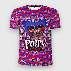 Мужская спорт-футболка Huggy Wuggy: Poppy Pattern