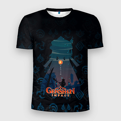 Мужская спорт-футболка Hu Tao Ху Тао Genshin Impact / 3D-принт – фото 1