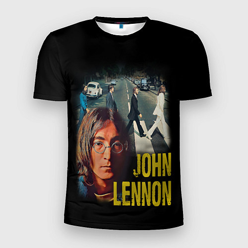 Мужская спорт-футболка The Beatles John Lennon / 3D-принт – фото 1