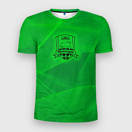 Мужская спорт-футболка Краснодар lime theme / 3D-принт – фото 1