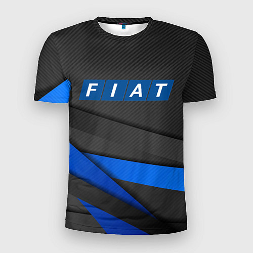 Мужская спорт-футболка FIAT SPORT ФИАТ СПОРТ / 3D-принт – фото 1