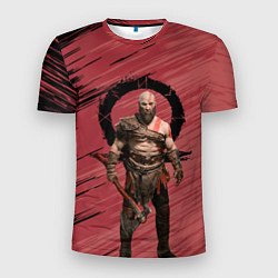 Футболка спортивная мужская Кратос God of War, цвет: 3D-принт