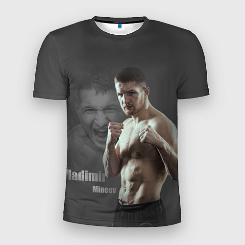 Мужская спорт-футболка Mineev / 3D-принт – фото 1