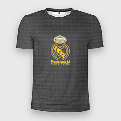 Мужская спорт-футболка Real Madrid graphite theme