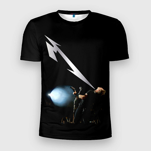 Мужская спорт-футболка Quebec Magnetic - Metallica / 3D-принт – фото 1