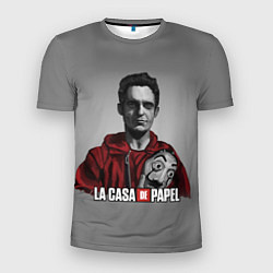 Мужская спорт-футболка LA CASA DE PAPEL - БУМАЖНЫЙ ДОМ СЕРИАЛ