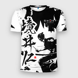 Мужская спорт-футболка Ghost of Tsushima - Призрак Цусимы