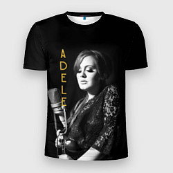 Мужская спорт-футболка Певица Adele