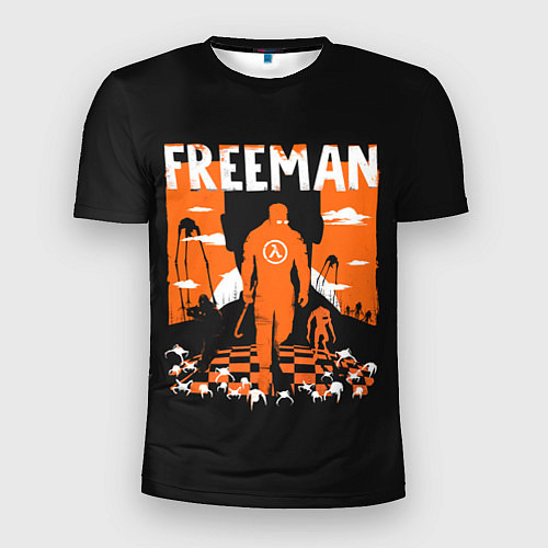 Мужская спорт-футболка Walkin Freeman / 3D-принт – фото 1