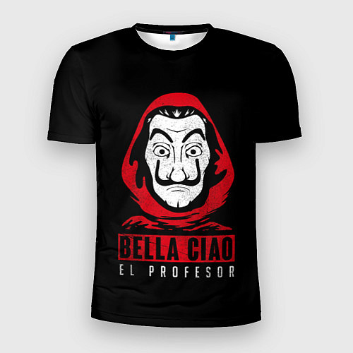 Мужская спорт-футболка BELLA CIAO EL PROFESOR / 3D-принт – фото 1