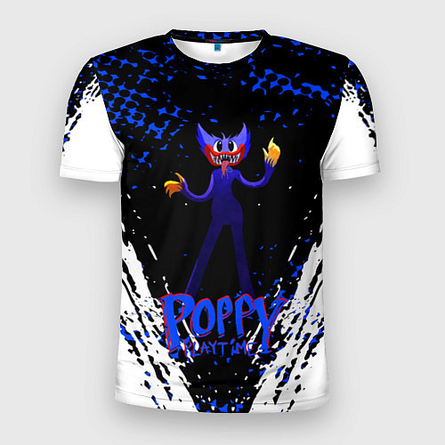 Мужская спорт-футболка Poppy Playtime - Монстр Поппи / 3D-принт – фото 1