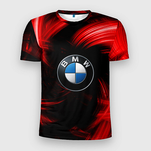 Мужская спорт-футболка BMW RED BEAST / 3D-принт – фото 1
