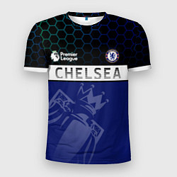 Футболка спортивная мужская FC Chelsea London ФК Челси Лонон, цвет: 3D-принт