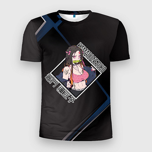 Мужская спорт-футболка Незуко Камадо Nezuko Kamado, Клинок, рассекающий д / 3D-принт – фото 1