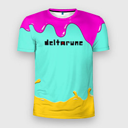 Мужская спорт-футболка Deltarune - Подтёки