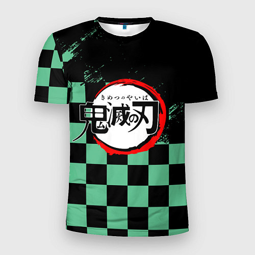 Мужская спорт-футболка TANJIRO KAMAD, КЛИНОК РАССЕКАЮЩИЙ ДЕМОНОВ / 3D-принт – фото 1