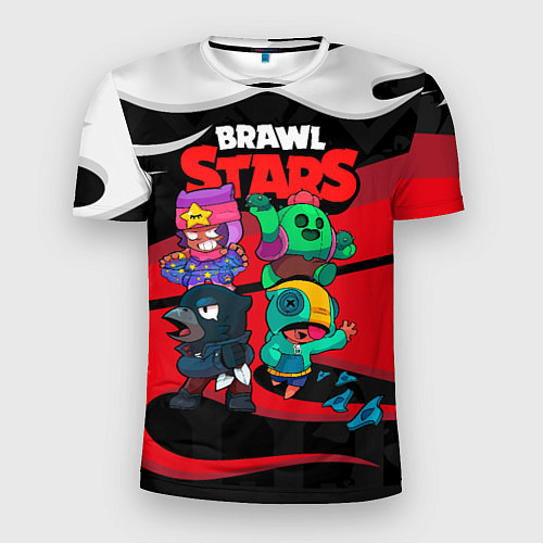 Мужская спорт-футболка Бойцы Brawl Stars / 3D-принт – фото 1