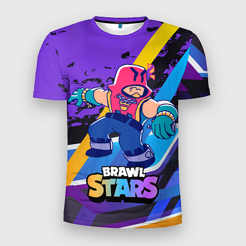 Мужская спорт-футболка Brawl Stars Grom / 3D-принт – фото 1