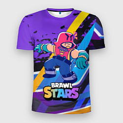 Мужская спорт-футболка Brawl Stars Grom