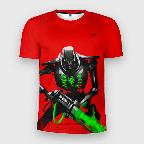 Мужская спорт-футболка Воин некрона / 3D-принт – фото 1
