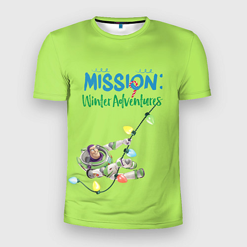 Мужская спорт-футболка Buss mission / 3D-принт – фото 1