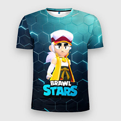 Мужская спорт-футболка FANG BRAWL STARS 3D ПЛИТЫ